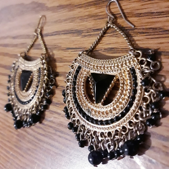 Indian / Middle Eastern / Hippie inspired Earrings - Picture 1 of 5